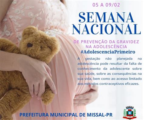 Semana Nacional De Prevenção Da Gravidez Na Adolescência Guia Missal