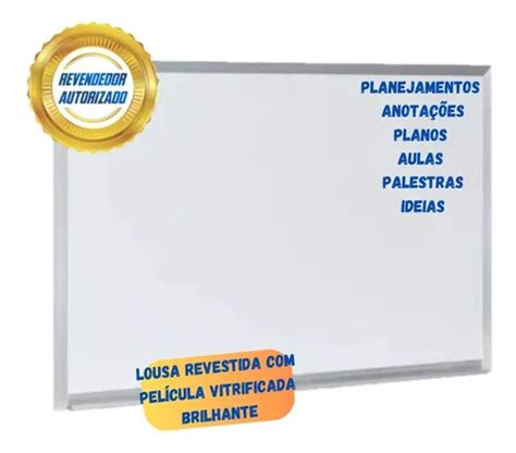 Vinilo Quadro Lousa Branca Aluminio Lousa Quadro Moldura Aluminio