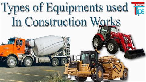 Construction Vehicles And Equipments Used In Civil Engineering Youtube