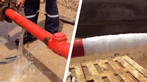 Case Study Live Leak Pipe Repair Of Water Supply Lines In Libya