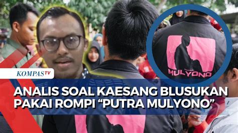 Kontroversi Kaesang Kenakan Rompi Putra Mulyono Saat Blusukan Tiru