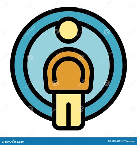 Circle Comfort Zone Icon Vector Flat Stock Vector Illustration Of