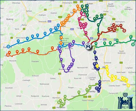 Coach Routes - Reigate Grammar School