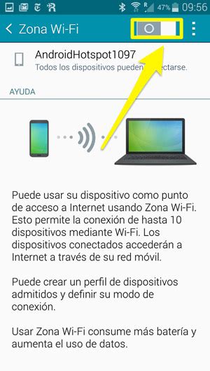 C Mo Activar La Funci N De Zona Wi Fi En Mi Dispositivo