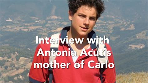 Blessed Carlo Acutis, An interview with his mother Antonia (2020) - YouTube