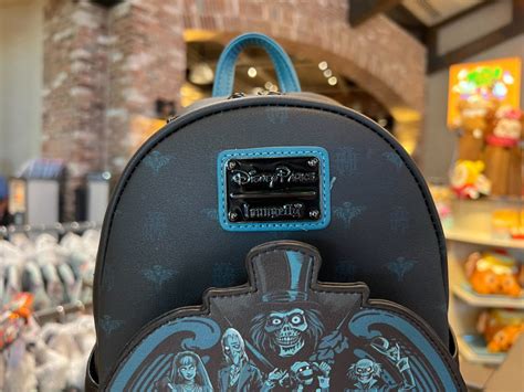 New Haunted Mansion Glow In The Dark Loungefly Backpack Available At