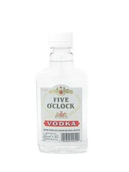 Five O Clock Vodka Ml The Liquor Book