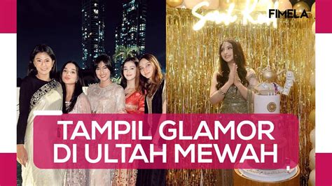 Gaya Glamor Figur Publik Di Ultah Selebgram Sarah Keihl Fimela Vidio