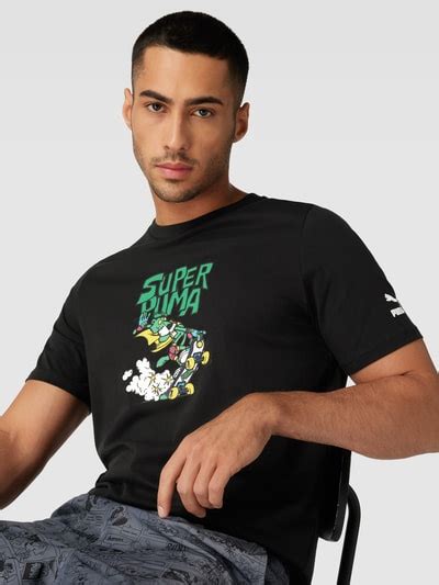 Kup Online PUMA PERFORMANCE T Shirt Z Nadrukowanym Motywem Model