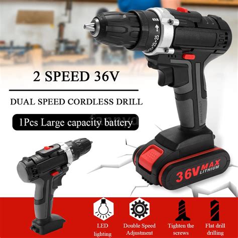 V Multifunctional Electric Impact Cordless Drill High Quality