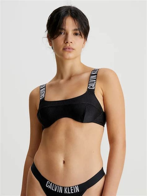 Calvin Klein Bikini Μπουστάκι Μαύρο KW0KW01968 BEH Skroutz gr