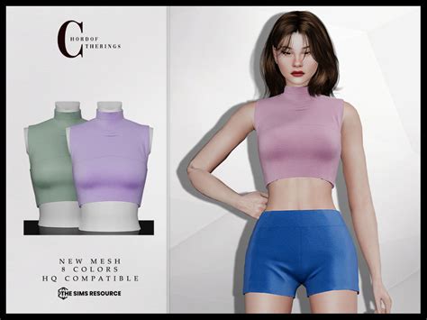 The Sims Resource Crop Top T 545