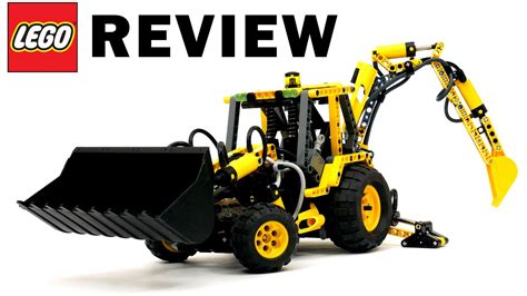 Lego Technic Backhoe Loader Legend Of Lego Technic Youtube