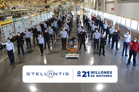 Stellantis México llega a los 21 millones de motores producidos