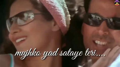 Mujhko Yaad Sataye Teri Status Hera Pheri Movie Whatsapp Status