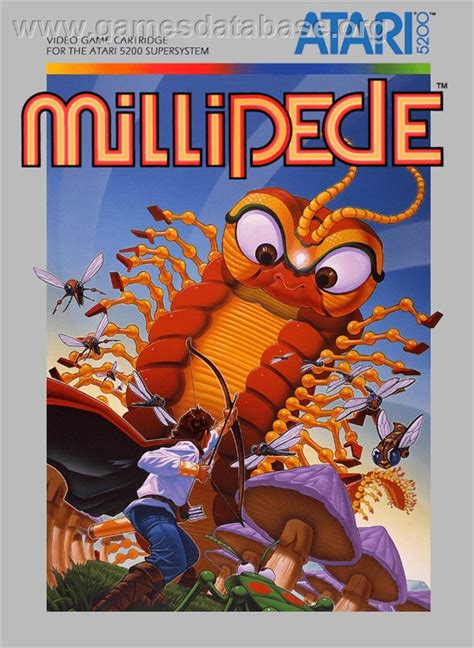 Millipede - Atari 5200 - Artwork - Box