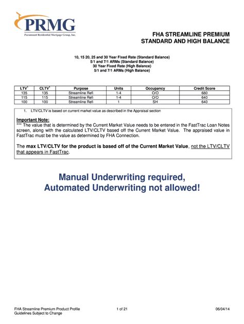 Fillable Online Fha Streamline Premium Dave Kevelighan Fax Email