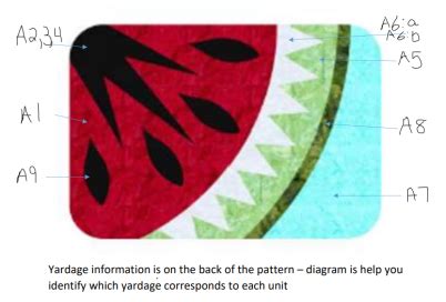 Watermelon Placemat By Quiltworx