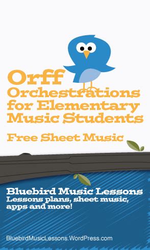 Orff Orchestrations For Elementary Music Students Free Sheet Music