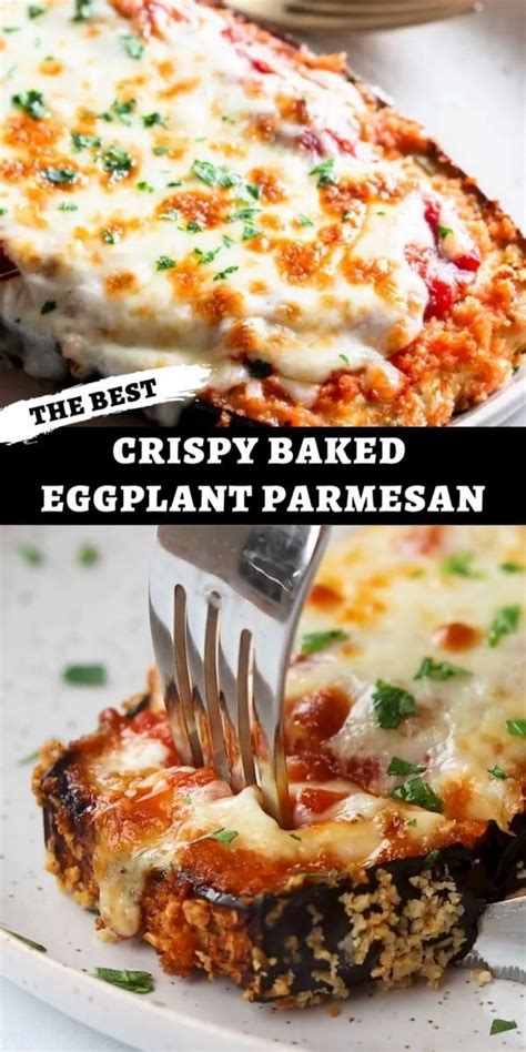 Baked Eggplant Parmesan Recipe A Classic Italian Comfort Food Dish