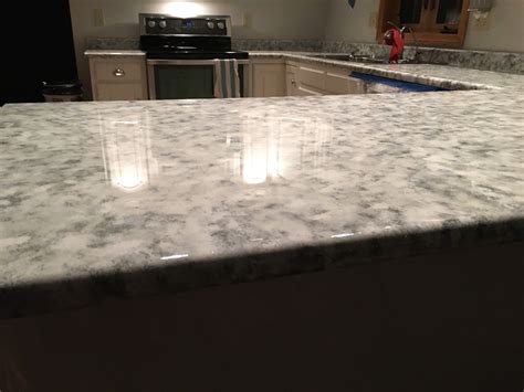 Harmonized Home: DIY Painting Laminate Countertops