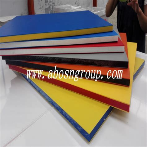 Double Color Plastic Sandwich Panel For Sale China Double Color Hdpe