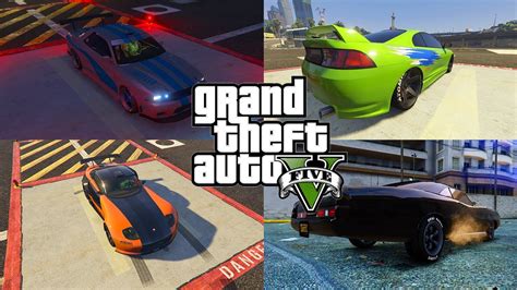 Carros Dos Velozes E Furiosos No Gta 5 Youtube