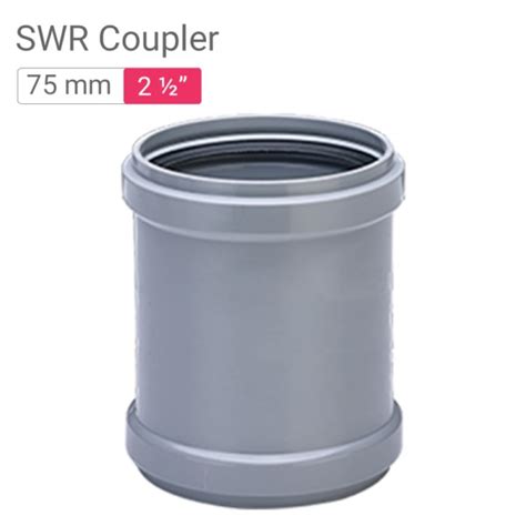 Star Swr Drainage Coupler P 75mm 2 50inch Mykit Buy Online Buy Star Coupler Online