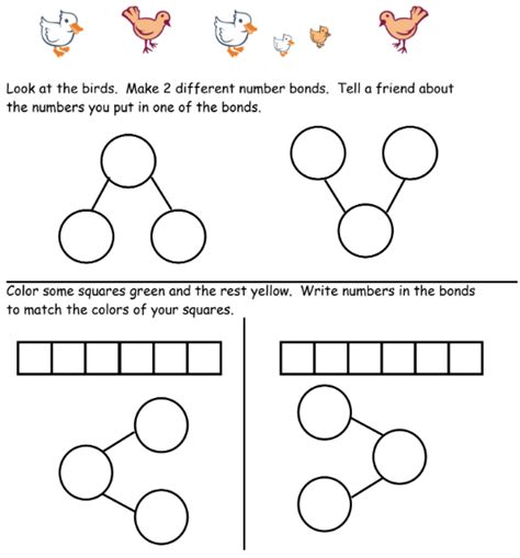 Number Bonds For 6 Solutions Examples Homework Worksheets Lesson