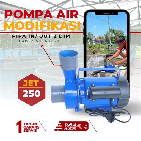 Jual Pompa Air Modifikasi Jet 250 Siap Kirim Sanyo Modifikasi Pipa 2