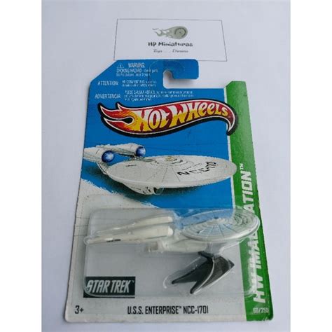 Hot Wheels U S S Enterprise NCC 1701 Star Trek Shopee Brasil