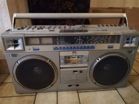 Boombox Ghettoblaster Jvc Rc M L Poste Radio Cassette Vintage Eur