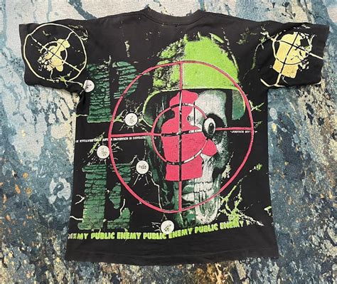 Vintage Vintage Bootleg Public Enemy Raptee T Shirt Grailed