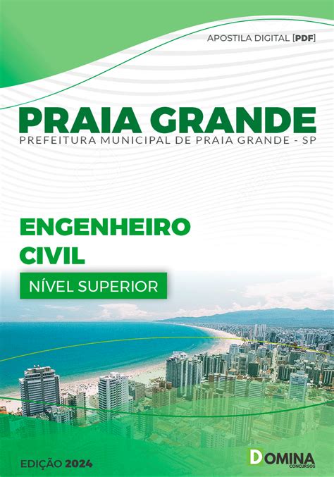 Apostila Engenheiro Civil Praia Grande Sp