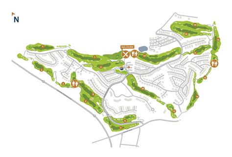 Course Layout - Bighorn Golf & Country Club