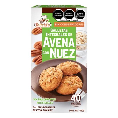 Galletas Integrales De Avena Con Nuez Taifelds 140 128251