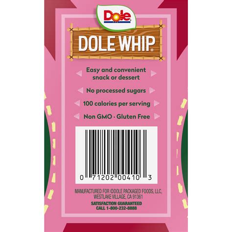 Strawberry Dole Whip®: A Creamy Dessert Made with Real Fruit - Dole® Sunshine