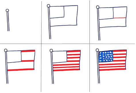 Art Class Ideas 1st Grade Flags