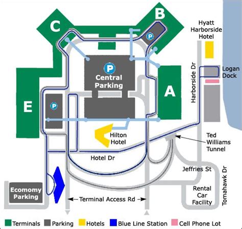 Logan Airport Shuttle Map Kiley Merlina