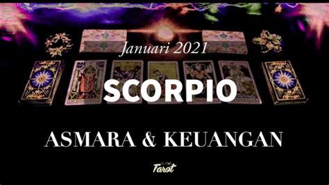 Tarot Scorpio Asmara Keuangan Januari Youtube