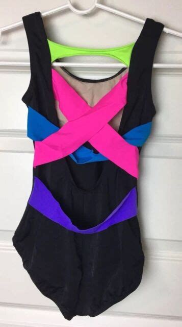 Balera Plush Tank Leotard Size Lc Girls Gymnastics Dance Ebay