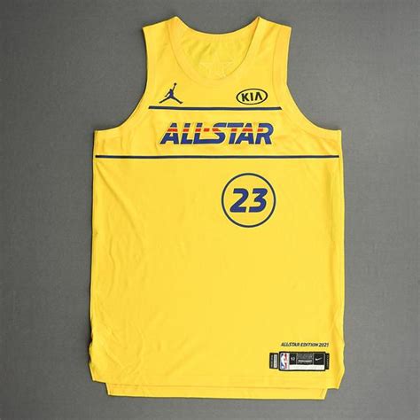 LeBron James - Team LeBron - Game-Issued 2021 NBA All-Star Jersey | NBA ...