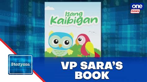 Storycon Book Publisher Weighs In On VP Saras Isang Kaibigan YouTube