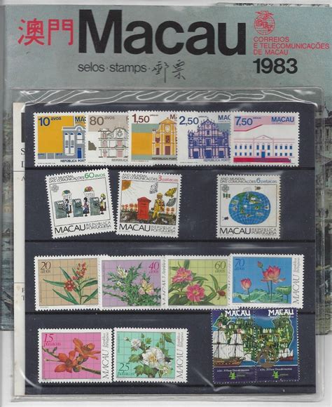 Selos Macau Macao Stamps Portugal Selos Portugueses