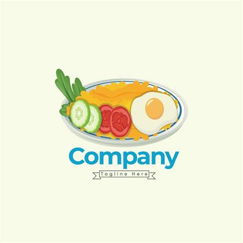 negocio restaurante comida logo diseño, alta calidad comida vegetal ...