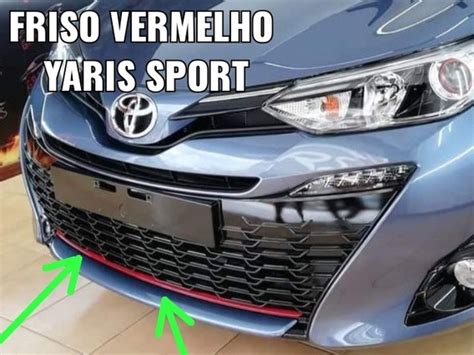 Moldura Parachoque Yaris MercadoLivre