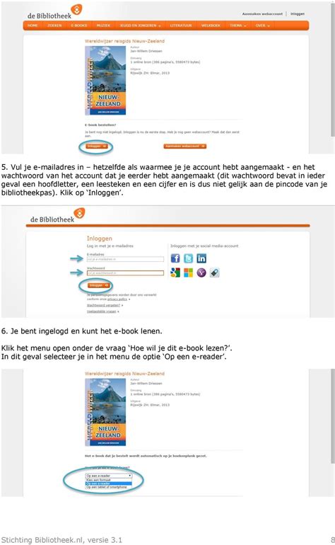 Handleiding Van De Bibliotheek E Books Lezen Op Je E Reader Versie