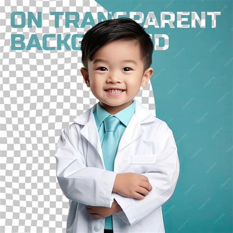 Premium Psd A Wistful Preschooler Boy With Short Hair From The Asian