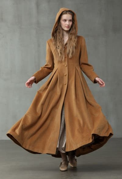 Hooded Wool Cloaks And Coats Linennaive On Etsy Tumbex