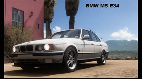 Bmw M5 E34 Forza Horizon 5 Youtube